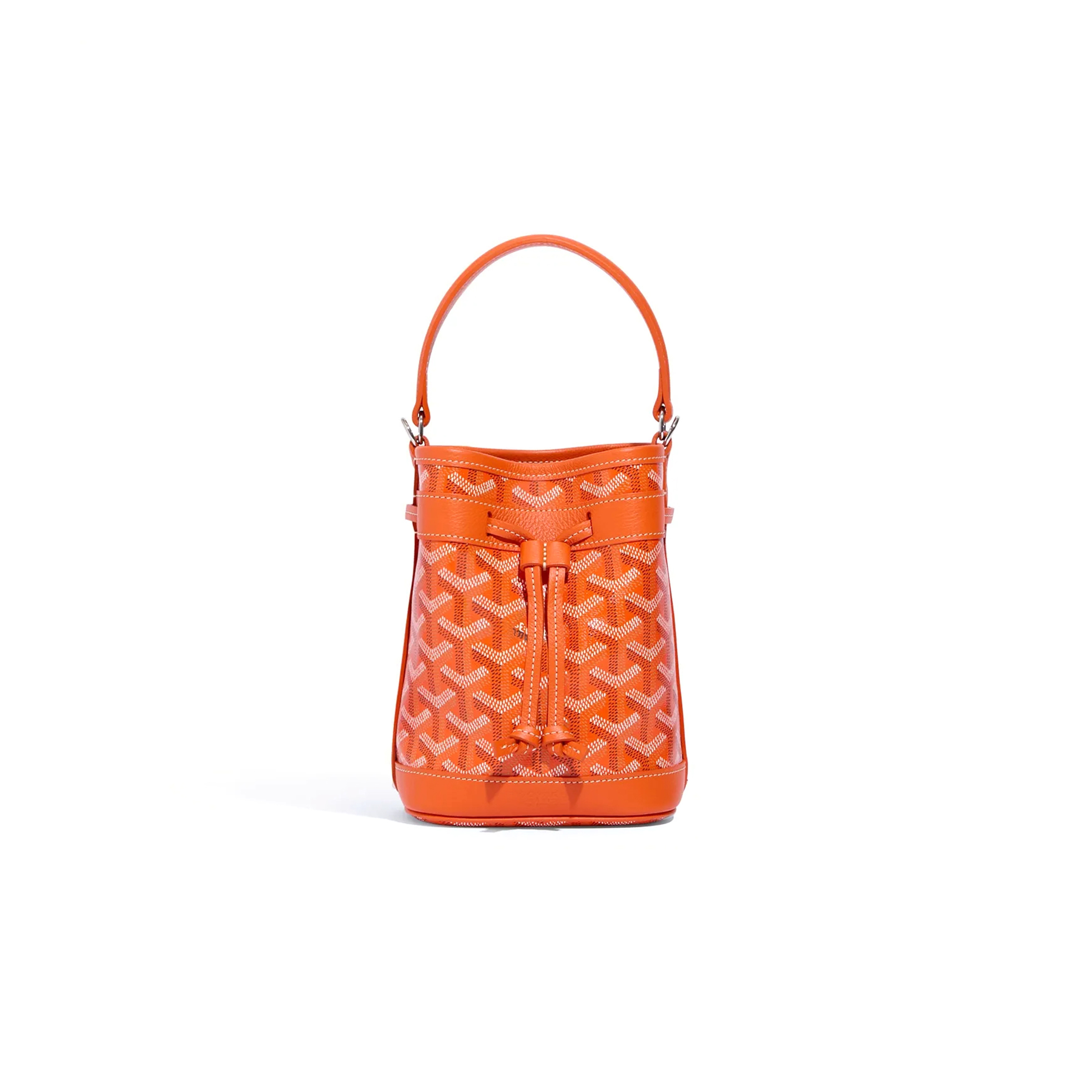 GOYARD PETIT FLOT MINI BUCKET BAG PEFLOTMINTY07CL07P (17.5*12*10cm)